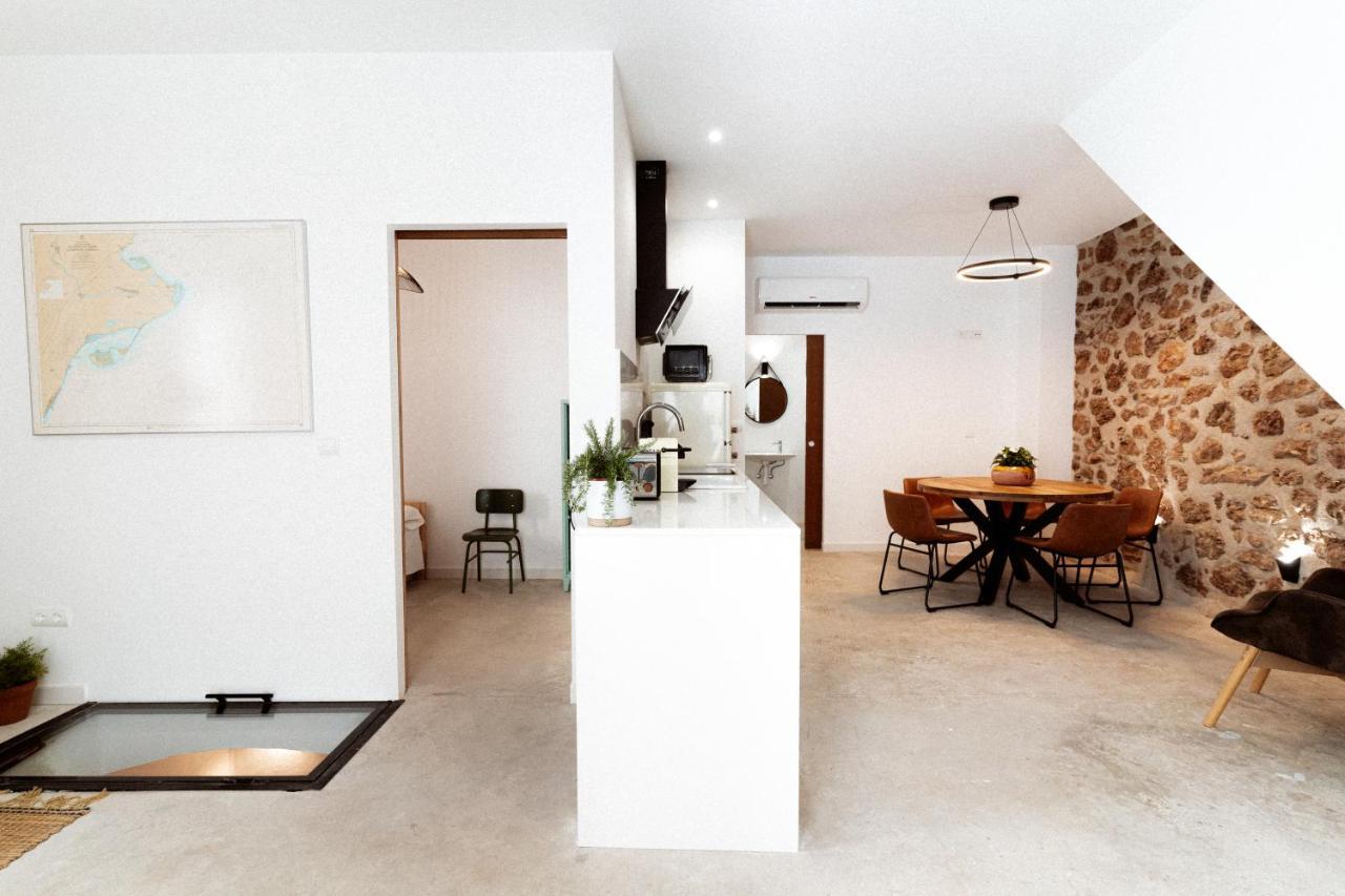 Apt. Con Piscina Interior En La Playa Alguer L'Ametlla de Mar Eksteriør bilde