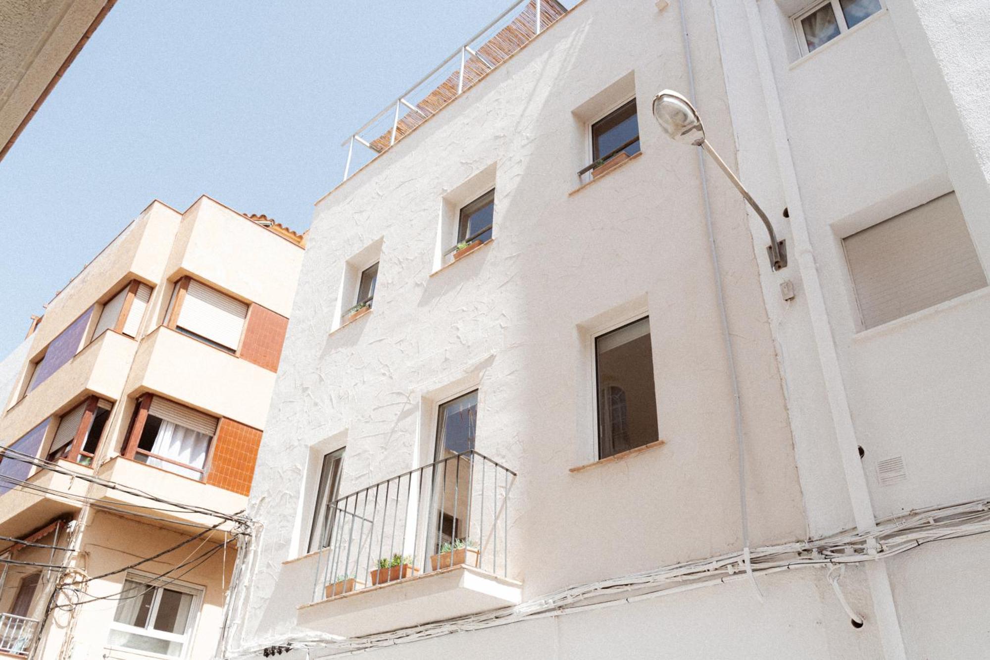 Apt. Con Piscina Interior En La Playa Alguer L'Ametlla de Mar Eksteriør bilde